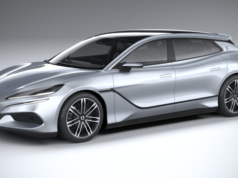 BYD Denza Z9 GT 2025 3D 모델