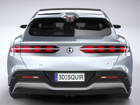 BYD Denza Z9 GT 2025 3D Model