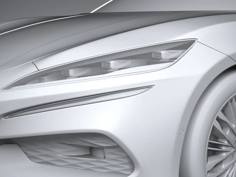 BYD Denza Z9 GT 2025 3D Model