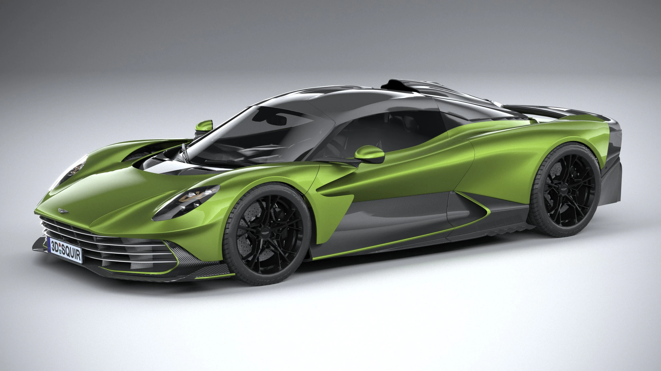 Aston Martin Valhalla 2026 LowPoly Modello 3D .c4d .max .obj .3ds .fbx .stl .blend