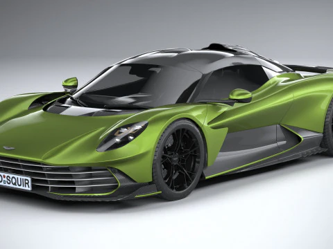 Aston Martin Valhalla 2026 LowPoly Modello 3D