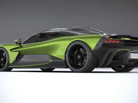 Aston Martin Valhalla 2026 LowPoly 3D Model