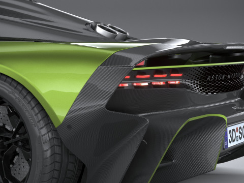 Aston Martin Valhalla 2026 LowPoly 3D Model