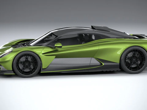 Aston Martin Valhalla 2026 LowPoly Modello 3D