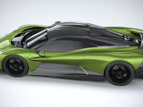 Aston Martin Valhalla 2026 LowPoly Modello 3D