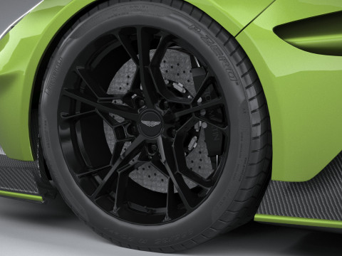 Aston Martin Valhalla 2026 LowPoly 3D Model