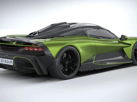 Aston Martin Valhalla 2026 LowPoly Modello 3D