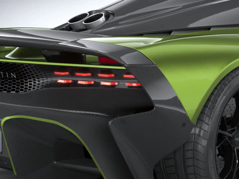 Aston Martin Valhalla 2026 LowPoly Modello 3D