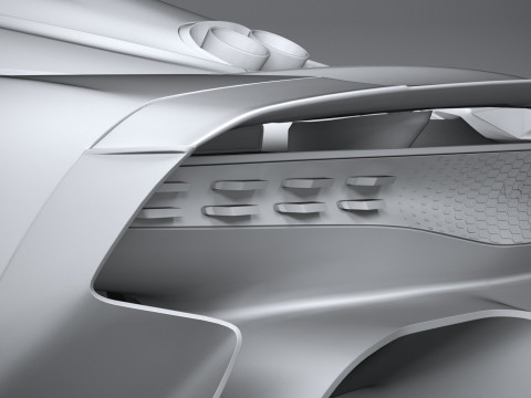 Aston Martin Valhalla 2026 LowPoly 3D Model