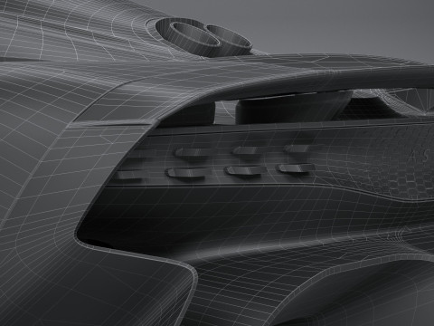 Aston Martin Valhalla 2026 LowPoly 3D Model
