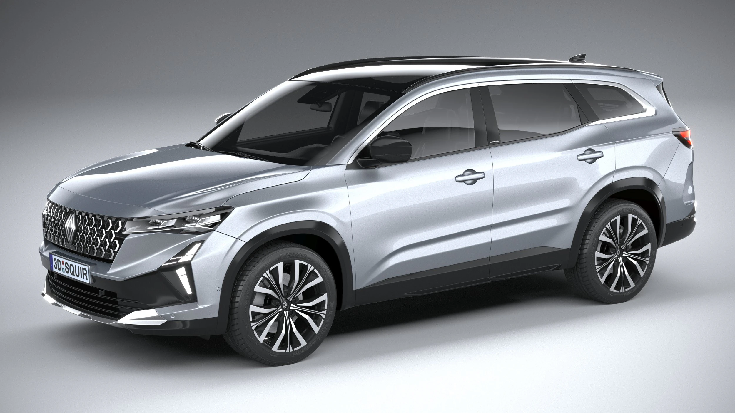 Renault Espace 2026 Modelo 3D .c4d .max .obj .3ds .fbx .stl .blend 