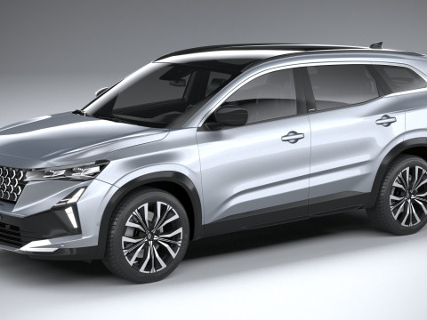 Renault Espace 2026 3D Model