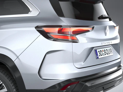 Renault Espace 2026 Modelo 3D