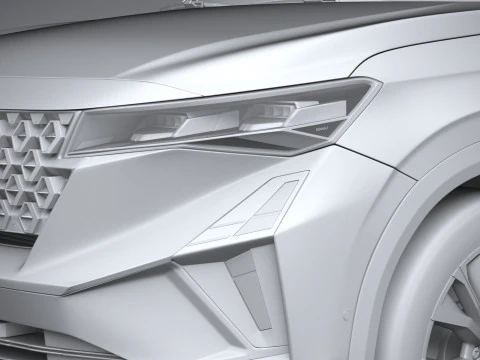 Renault Espace 2026 Modelo 3D