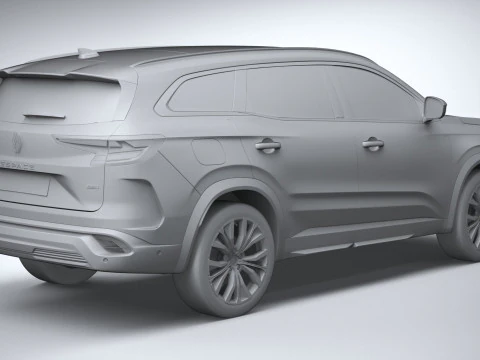 Renault Espace 2026 Modelo 3D