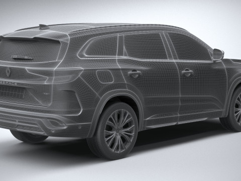 Renault Espace 2026 Modelo 3D