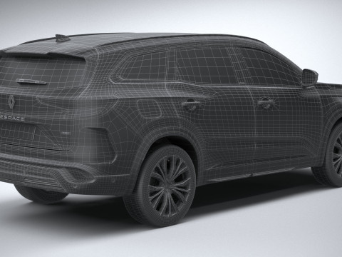 Renault Espace 2026 Modelo 3D
