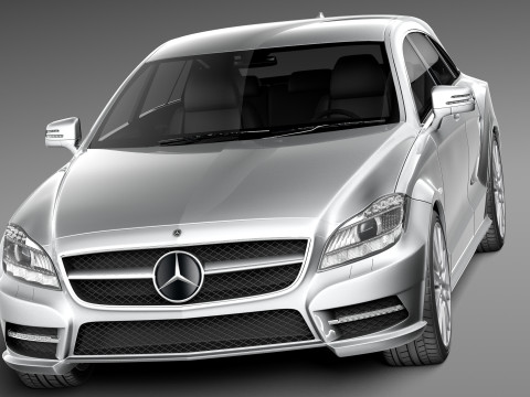 Mercedes-Benz CLS Shooting Brake 2013 Modelo 3D
