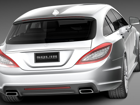 Mercedes-Benz CLS Shooting Brake 2013 Modelo 3D