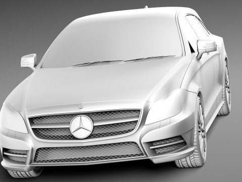 Mercedes-Benz CLS Shooting Brake 2013 Modelo 3D