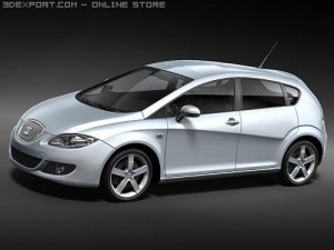 Seat Leon 2006 Modèle 3D