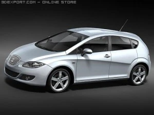 Seat León 2006 Modelo 3D