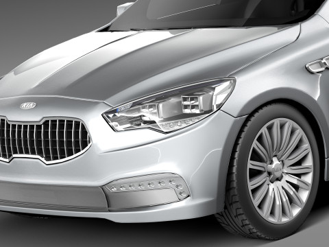 Kia K9 2013 3D Model