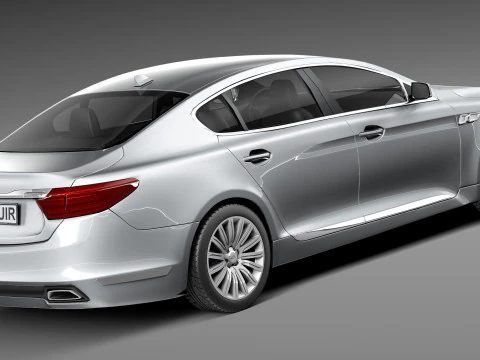 Kia K9 2013 3D Model