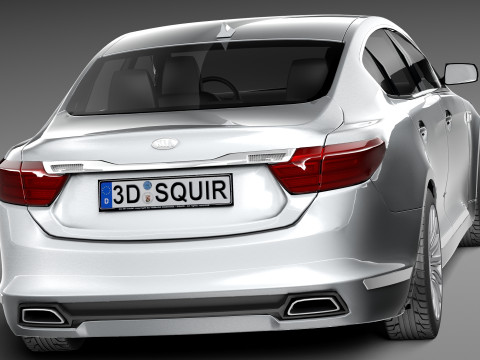 Kia K9 2013 3D Model