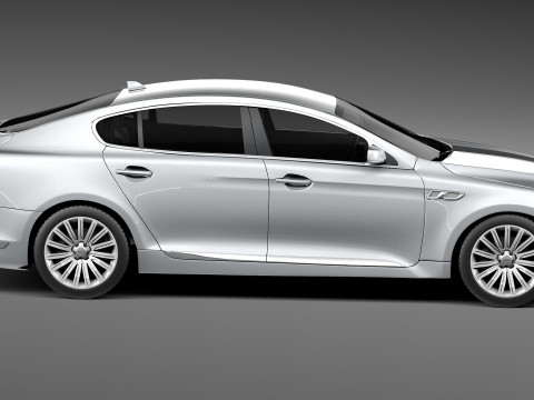 Kia K9 2013 3D Model