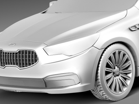 Kia K9 2013 3D Model