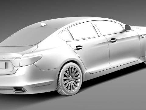 Kia K9 2013 3D Model