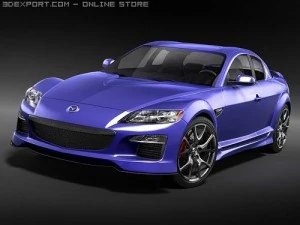 Mazda RX-8 2008 3D Model