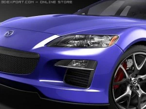 Mazda RX-8 2008 3D Model