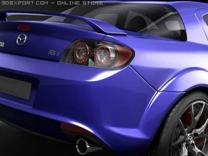 Mazda RX-8 2008 3D Model