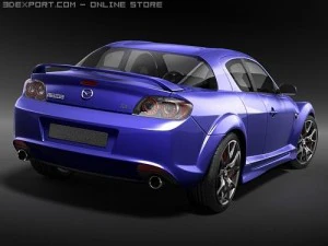 Mazda RX-8 2008 3D Model