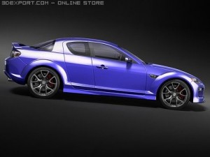 Mazda RX-8 2008 Modèle 3D