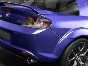 Mazda RX-8 2008 midpoly 3D 모델