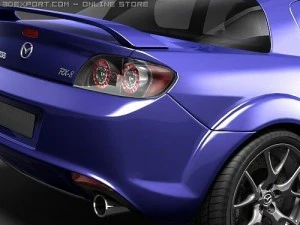 Mazda RX-8 2008 midpoly 3D Model