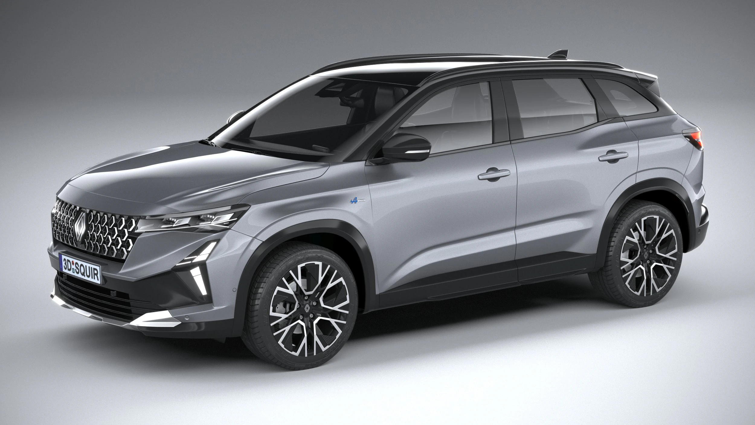 Renault Austral 2026 Modelo 3D .c4d .max .obj .3ds .fbx .stl .blend 