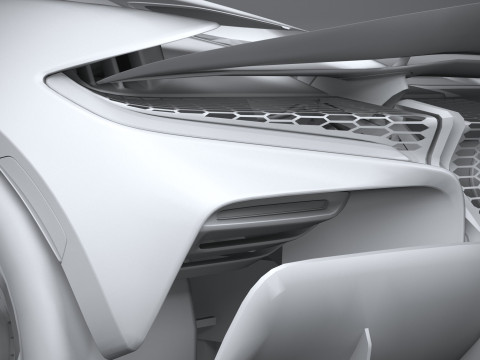 Mclaren W1 2025 LowPoly 3D 模型