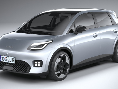 GAC AION UT 2026 3D मॉडल