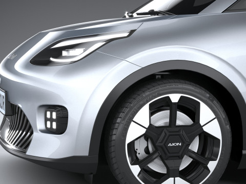 GAC AION UT 2026 3D मॉडल