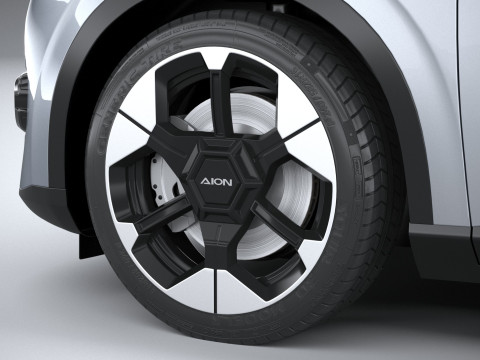 GAC AION UT 2026 3D मॉडल