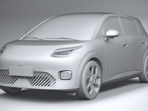 GAC AION UT 2026 3D मॉडल