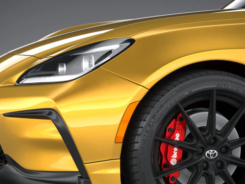 Toyota GR86 Yuzu Edition 2026 3D Model