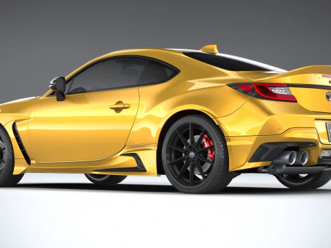 Toyota GR86 Yuzu Edition 2026 3D Model
