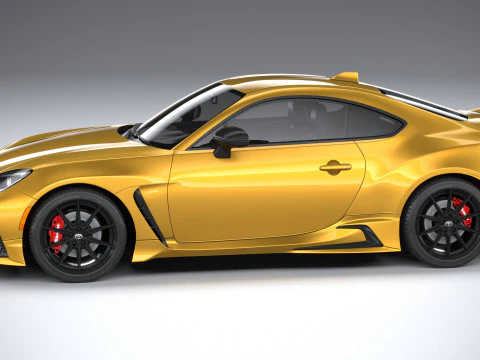 Toyota GR86 Yuzu Edition 2026 3D Model