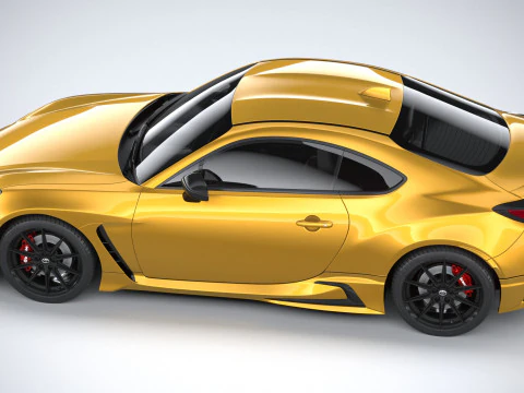 Toyota GR86 Yuzu Edition 2026 3D Model