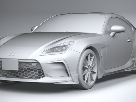 Toyota GR86 Yuzu Edition 2026 Modelo 3D
